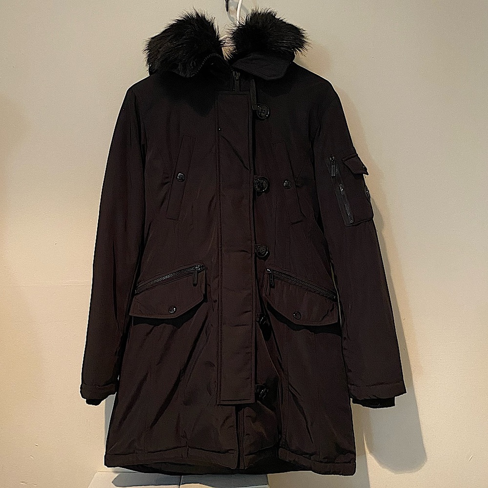 Michael Kors Black Parka